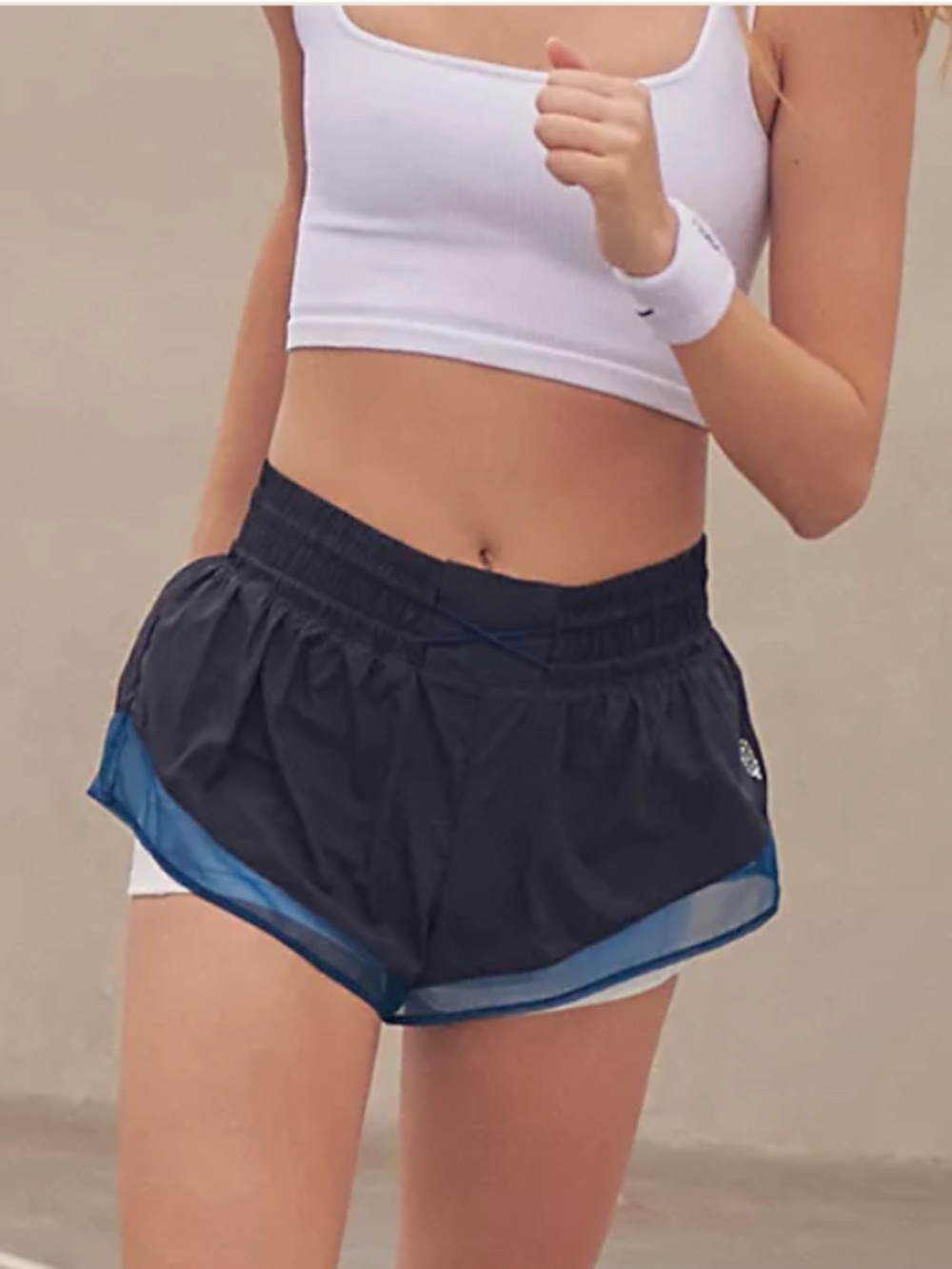 Free People FP movement Double Time Layered Shorts - M